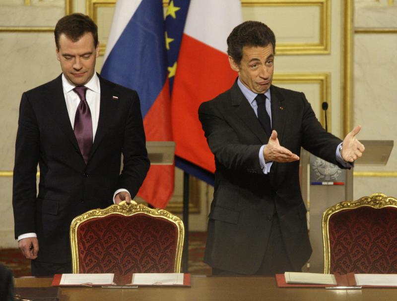 Фотография: Визит президента Медведева в Париж №15 - BigPicture.ru