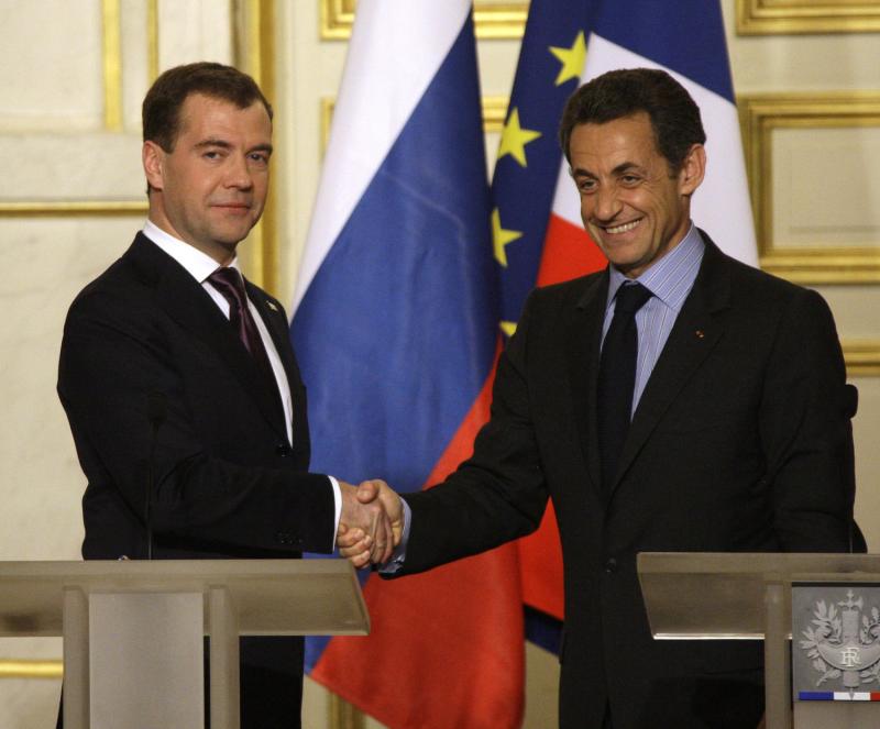 Фотография: Визит президента Медведева в Париж №19 - BigPicture.ru