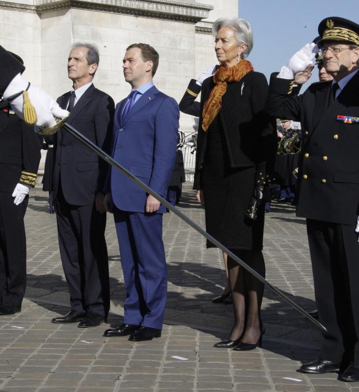 Фотография: Визит президента Медведева в Париж №4 - BigPicture.ru