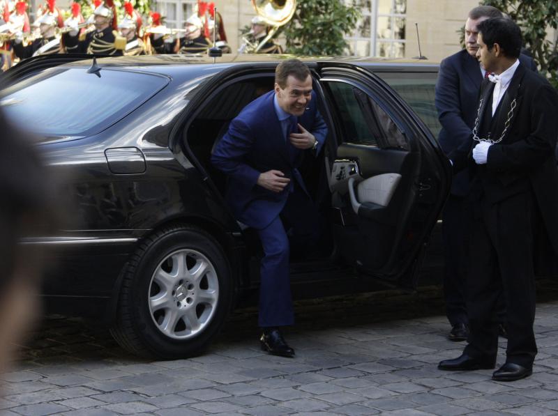 Фотография: Визит президента Медведева в Париж №6 - BigPicture.ru