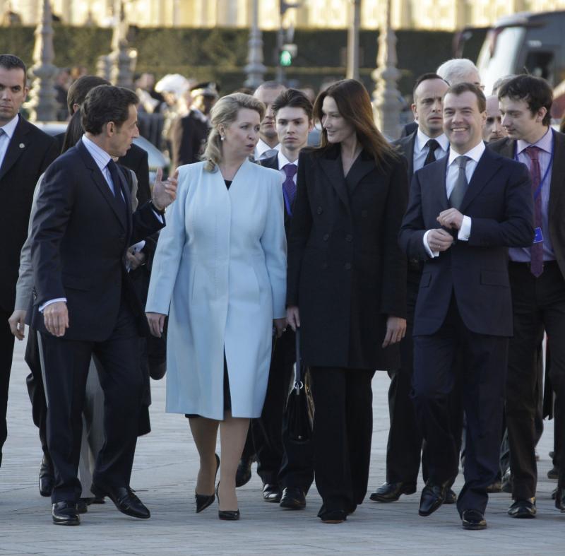 Фотография: Визит президента Медведева в Париж №10 - BigPicture.ru