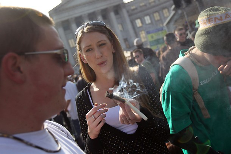Фотография: Митинги в поддержку легализации марихуаны №22 - BigPicture.ru