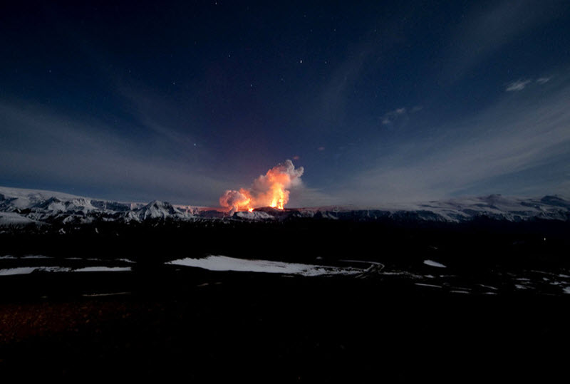 Фотография: Извержение вулкана в Исландии №1 - BigPicture.ru