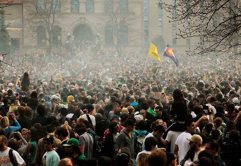 Фотография: Митинги в поддержку легализации марихуаны №15 - BigPicture.ru