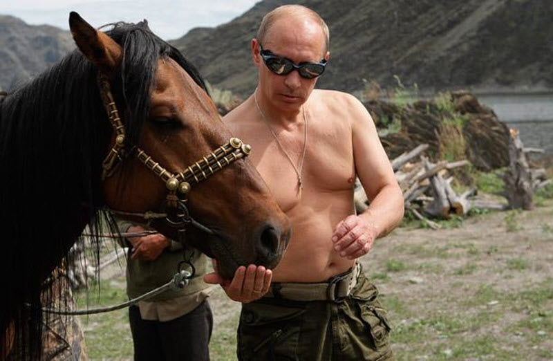 Фотография: Владимир Путин в неформальной обстановке №1 - BigPicture.ru
