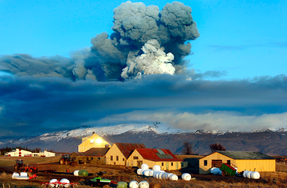 Фотография: Извержение вулкана в Исландии (Часть 3) №3 - BigPicture.ru