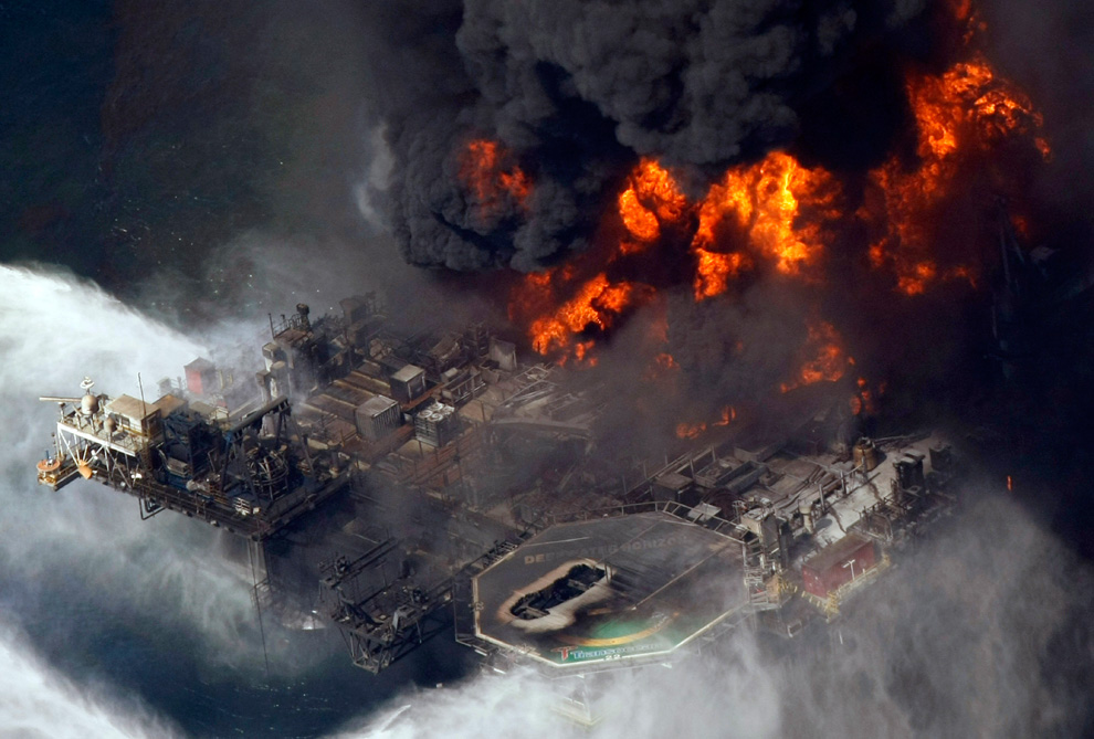 Фотография: Утечка нефти в Мексиканском заливе №4 - BigPicture.ru