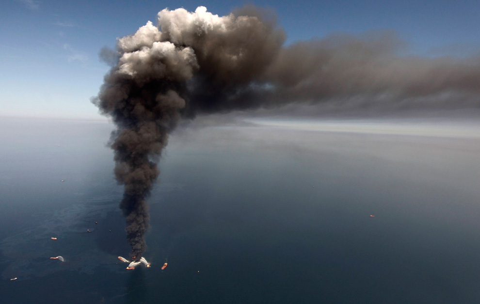 Фотография: Утечка нефти в Мексиканском заливе №5 - BigPicture.ru