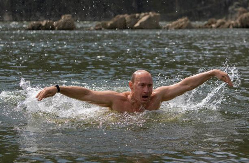 Фотография: Владимир Путин в неформальной обстановке №6 - BigPicture.ru