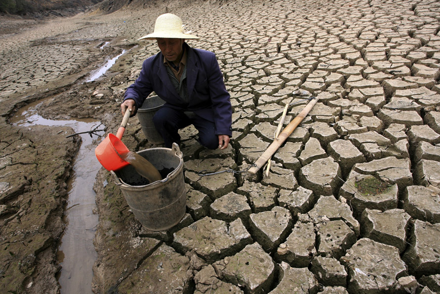Фотография: Засуха на юге Китая №3 - BigPicture.ru