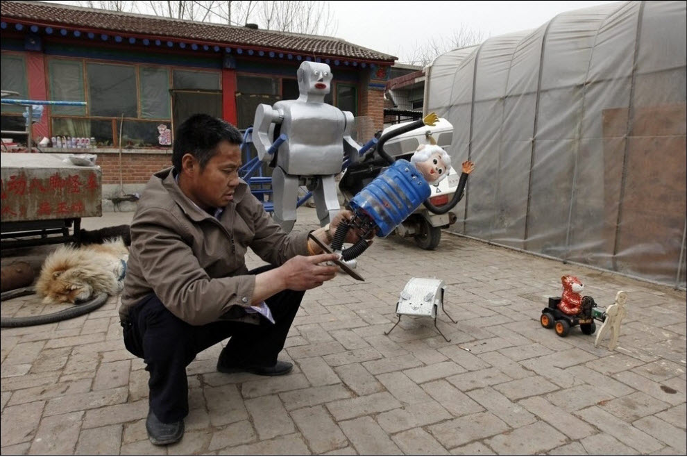 Фотография: 47 роботов китайского изобретателя №8 - BigPicture.ru