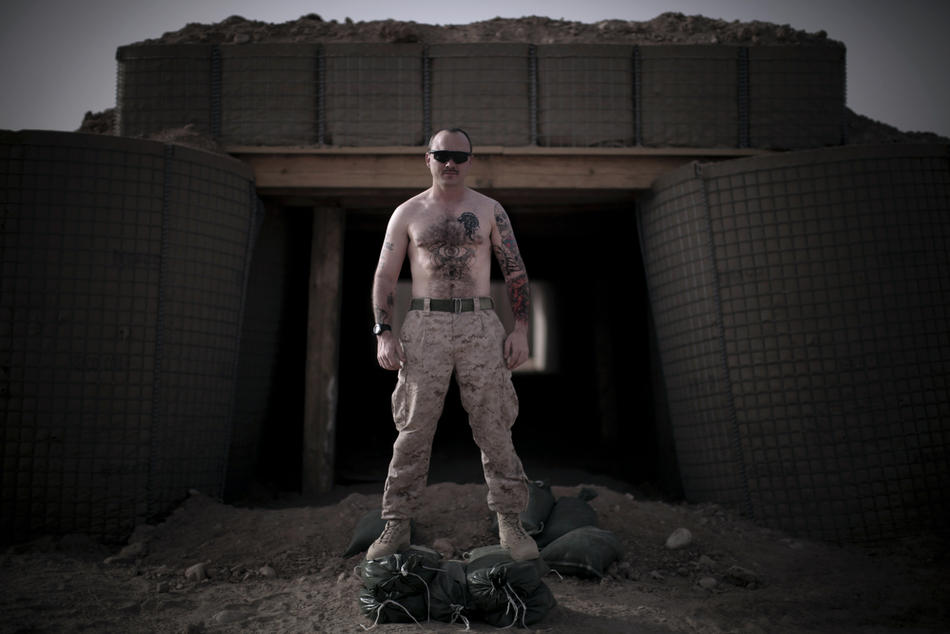 Фотография: Татуировки американских морпехов в Афганистане №10 - BigPicture.ru