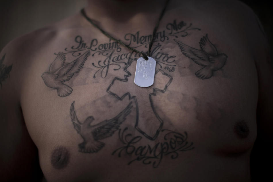 Фотография: Татуировки американских морпехов в Афганистане №14 - BigPicture.ru