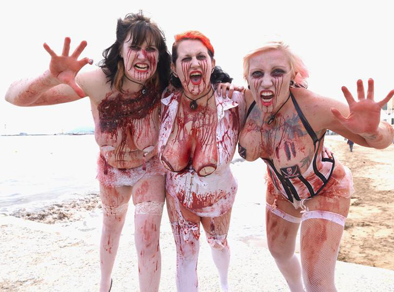 Фотография: Зомби на пляже в Каннах №6 - BigPicture.ru