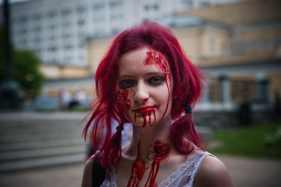 Фотография: Зомби парад в Москве №4 - BigPicture.ru