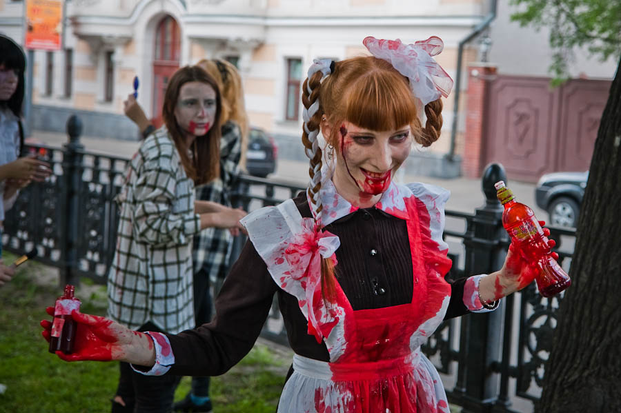 Фотография: Зомби парад в Москве №6 - BigPicture.ru