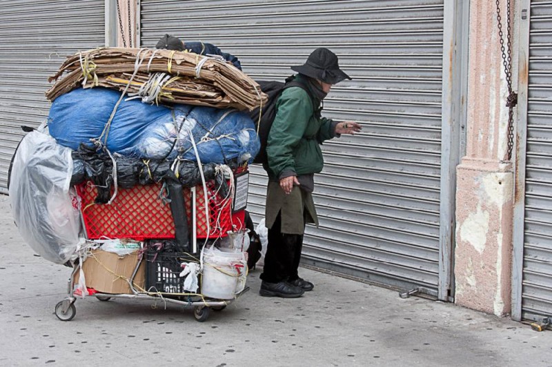 Фотография: Бездомные в центре Лос-Анджелеса №1 - BigPicture.ru
