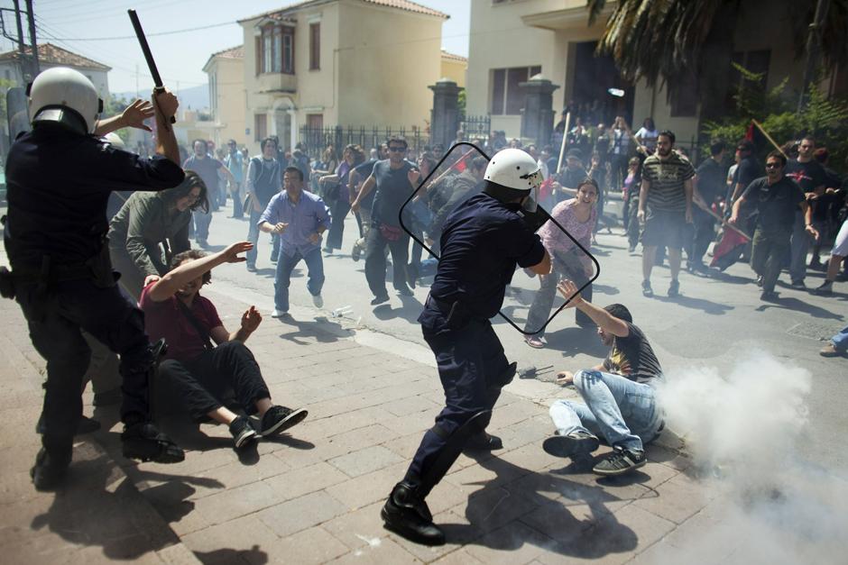 Фотография: Забастовки в Греции №15 - BigPicture.ru