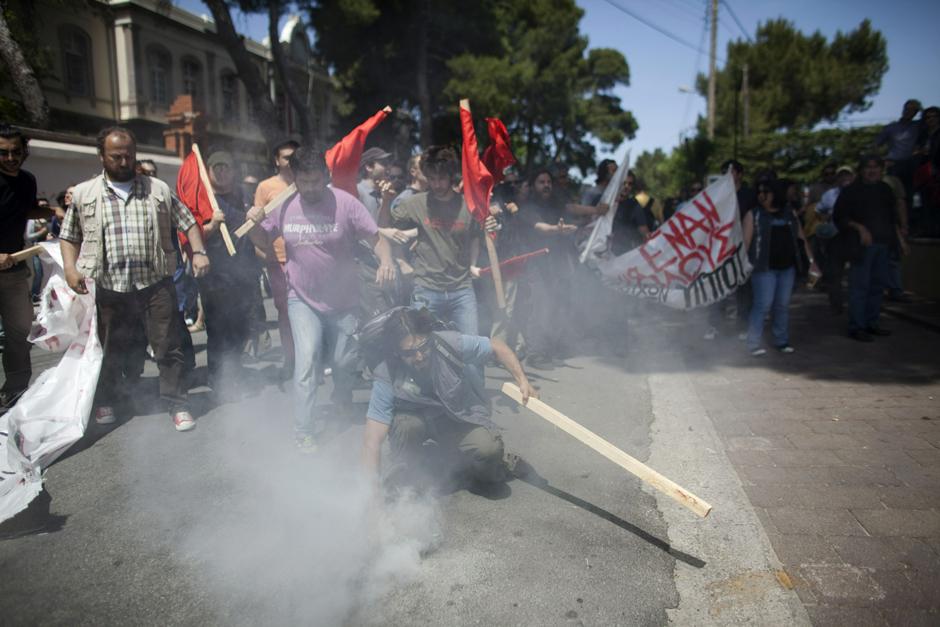 Фотография: Забастовки в Греции №16 - BigPicture.ru
