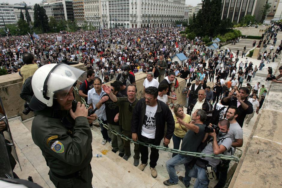 Фотография: Забастовки в Греции №19 - BigPicture.ru