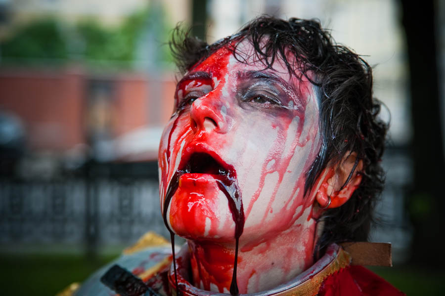 Фотография: Зомби парад в Москве №13 - BigPicture.ru