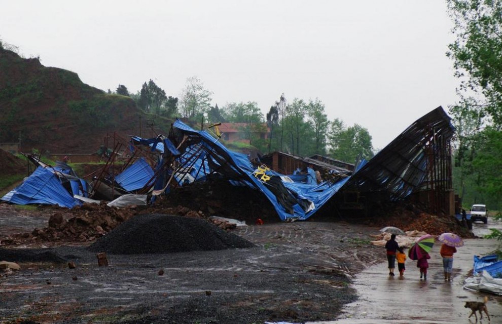 Фотография: Ураган в Китае №4 - BigPicture.ru