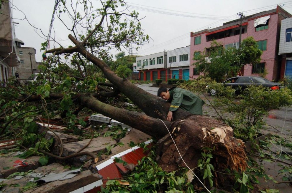 Фотография: Ураган в Китае №13 - BigPicture.ru