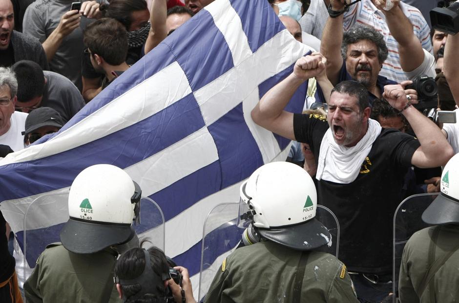 Фотография: Забастовки в Греции №22 - BigPicture.ru