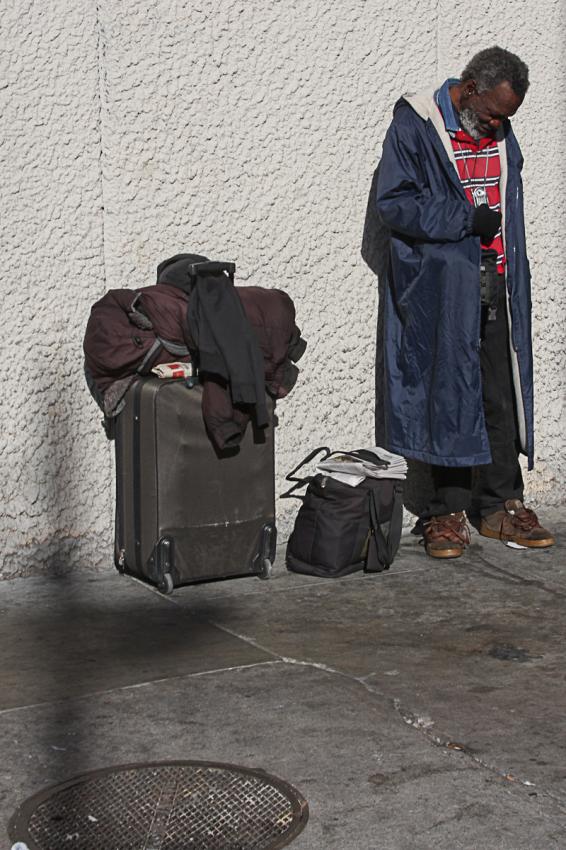 Фотография: Бездомные в центре Лос-Анджелеса №6 - BigPicture.ru