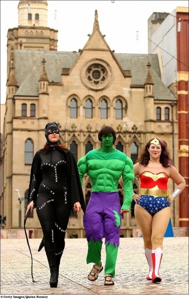 Фотография: Супергерои из Мельбурна в Книге рекордов Гиннеса №9 - BigPicture.ru
