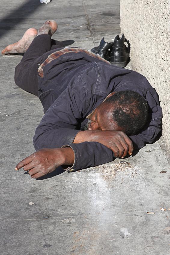 Фотография: Бездомные в центре Лос-Анджелеса №7 - BigPicture.ru