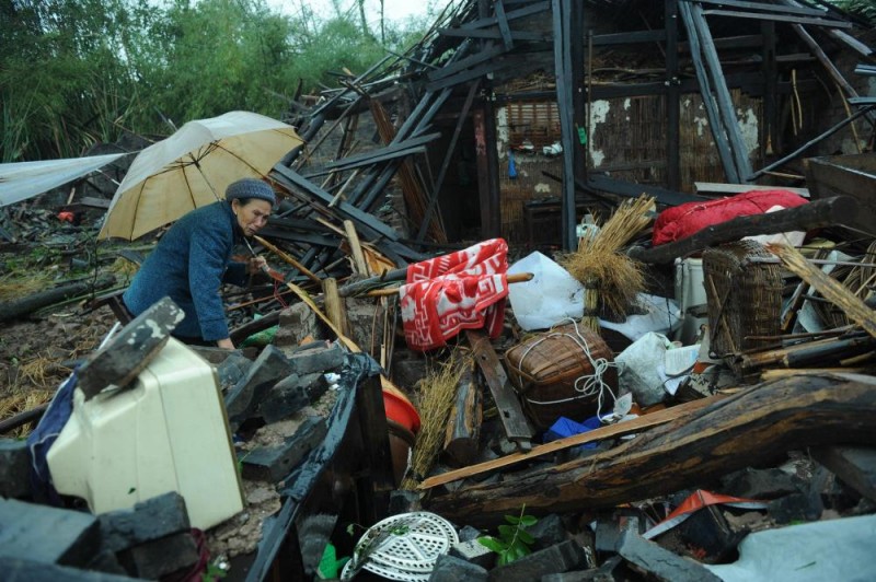 Фотография: Ураган в Китае №1 - BigPicture.ru
