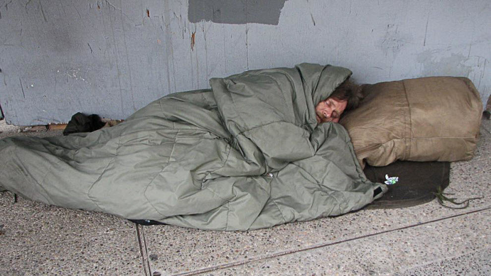 Фотография: Бездомные в центре Лос-Анджелеса №8 - BigPicture.ru