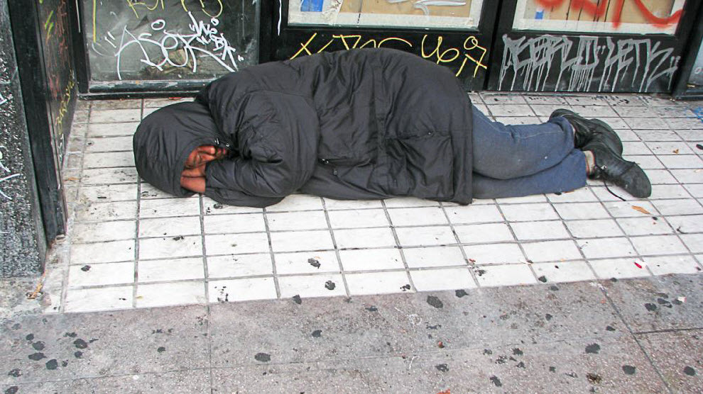 Фотография: Бездомные в центре Лос-Анджелеса №9 - BigPicture.ru
