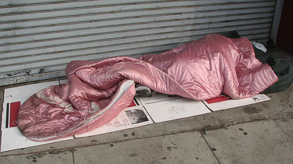 Фотография: Бездомные в центре Лос-Анджелеса №10 - BigPicture.ru