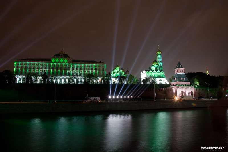 Фотография: Праздничная иллюминация Кремля в Москве №11 - BigPicture.ru