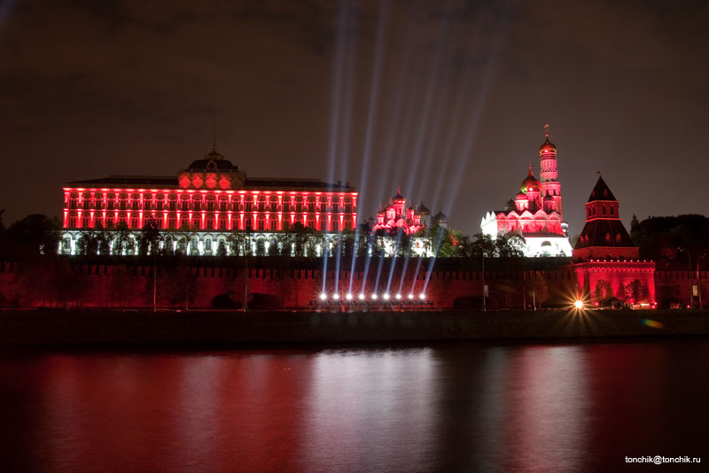 Фотография: Праздничная иллюминация Кремля в Москве №15 - BigPicture.ru
