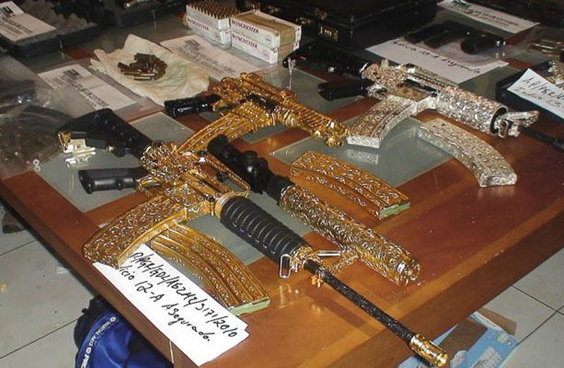 Фотография: Стильное оружие мексиканского наркобарона №1 - BigPicture.ru