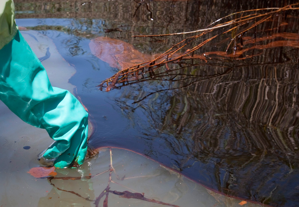 Фотография: Нефть достигла берегов Луизианы №18 - BigPicture.ru