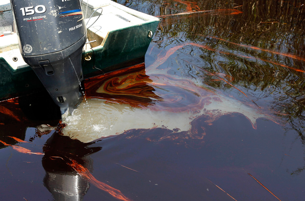 Фотография: Нефть достигла берегов Луизианы №34 - BigPicture.ru