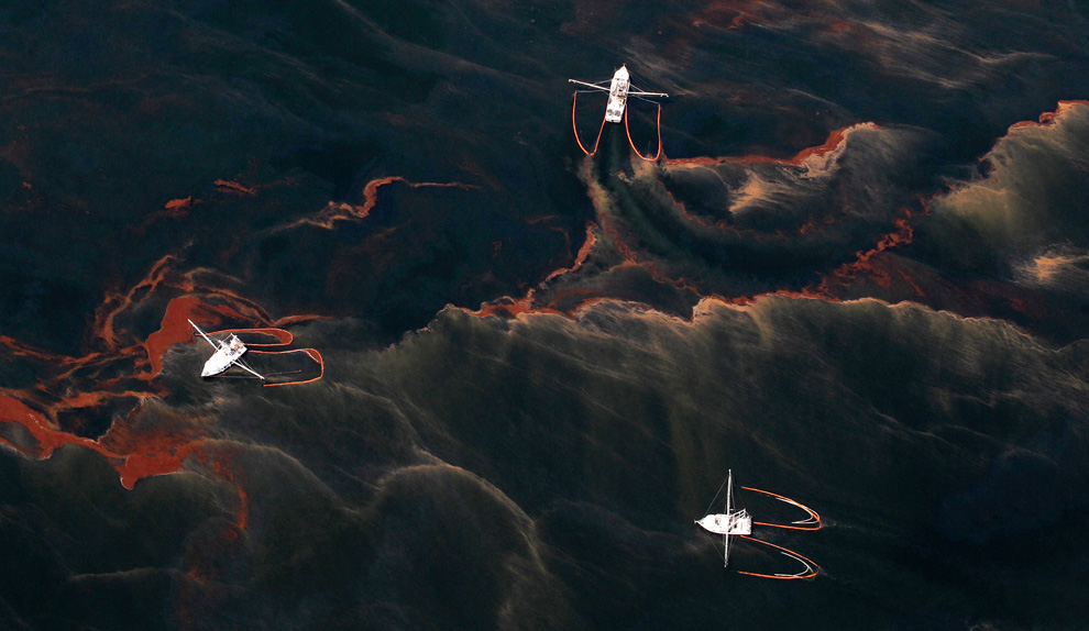 Фотография: Разлив нефти в Мексиканском заливе продолжается №37 - BigPicture.ru