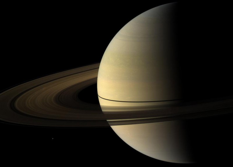 Фотография: Снимки Сатурна и его спутников №1 - BigPicture.ru