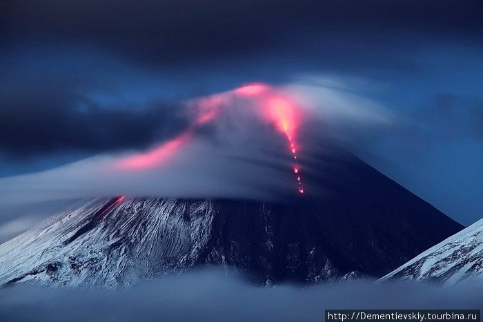 Фотография: Виды Камчатки: Извержение вулкана Ключевская сопка №2 - BigPicture.ru
