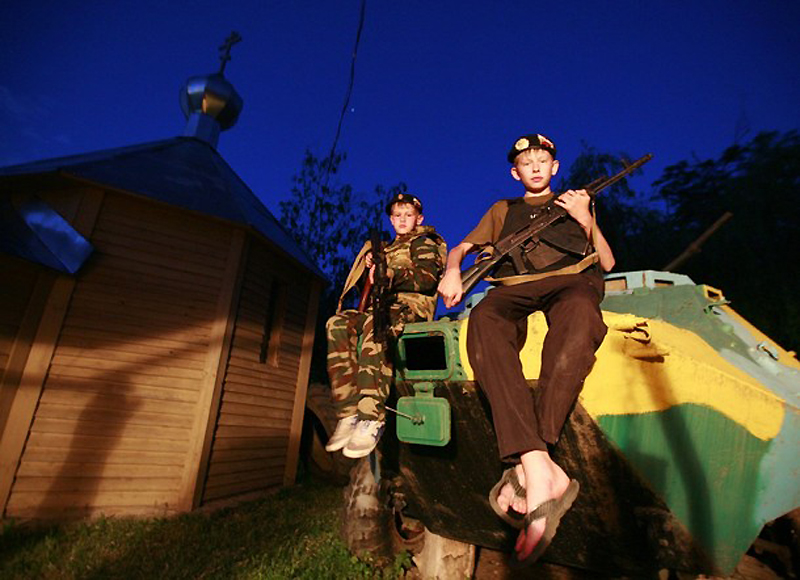 Фотография: Военный лагерь для мальчиков под Ставрополем №6 - BigPicture.ru