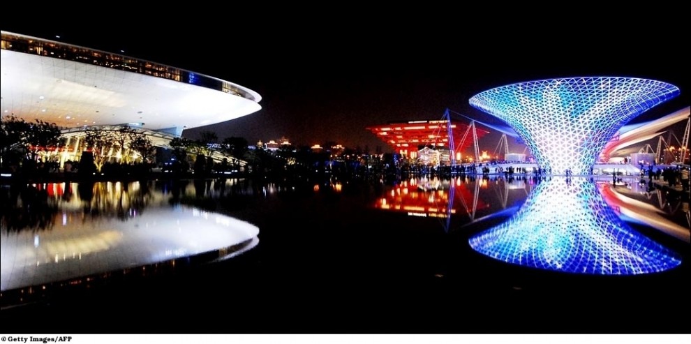 Фотография: 8 миллионов посетителей за месяц - Шанхайская Всемирная выставка №2 - BigPicture.ru