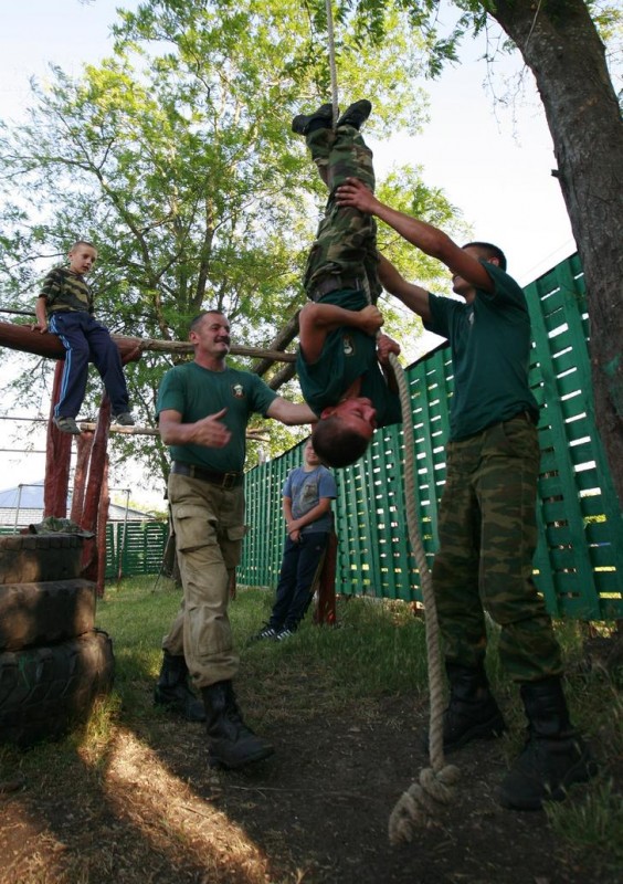 Фотография: Военный лагерь для мальчиков под Ставрополем №10 - BigPicture.ru