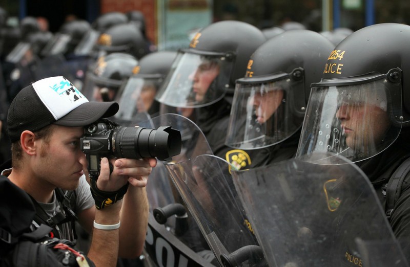 Фотография: Беспорядки во время саммита G20 в Торонто №1 - BigPicture.ru