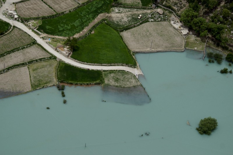 Фотография: Оползневое озеро в Пакистане №1 - BigPicture.ru