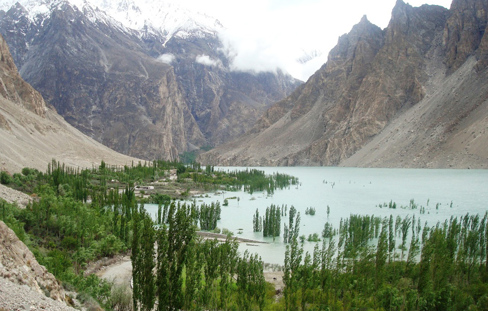 Фотография: Оползневое озеро в Пакистане №34 - BigPicture.ru