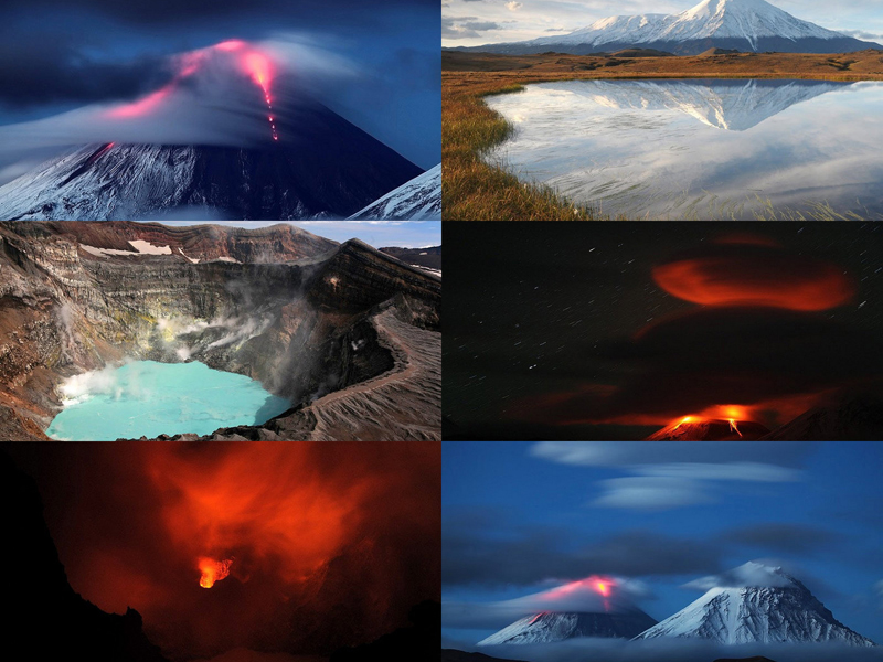 Фотография: Виды Камчатки: Извержение вулкана Ключевская сопка №1 - BigPicture.ru